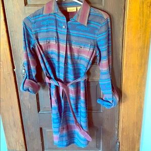 Serape wrangler tunic